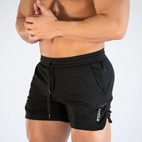 Cơ bắp thể thao Quần short nam Marathon chạy quần short Slim Fit Đào tạo nhanh Tập thể dục Tập thể dục Ba bài hát - Quần thể thao quần thể thao nam ngắn