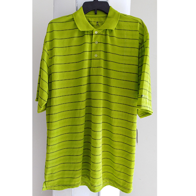 Thêm mã lớn cộng với chất béo polo áo sơ mi nam mùa hè ve áo màu phù hợp với sọc T-Shirt lỏng phần mỏng triều lớn chất béo ngắn tay áo Polo
