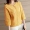 2018 Mùa Xuân và Mùa Thu Mới của Hàn Quốc Đèn Lồng Tay Áo Openwork Dệt Kim Lỏng Ngắn Tay Áo Cardigan Nhỏ Áo Len Áo Khoác Phụ Nữ áo khoác len nữ