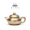 Ấm trà mini có thể được nâng cao đầu ngón tay nồi nồi đảo ngược West Shi nồi nhỏ túi trà ấm trà đặt đồ trang trí thú cưng - Trà sứ
