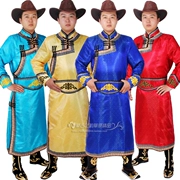 Của nam giới Mông Cổ Wedding Hôn Nhân Chú Rể Quần Áo Robe Nam Mông Cổ Gown Dân Tộc Trang Phục Biểu Diễn Múa