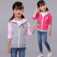 Quần áo trẻ em 2018 mùa thu Mới Áo khoác cotton cho trẻ em Áo len trẻ em Áo len trẻ em áo quần trẻ em