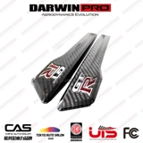 Darwinpro Gtr R35 модифицированная осада логотипа из сухого углеродного волокна