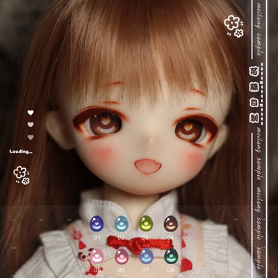 taobao agent [Maid] Berry sugar homemade BJD eye two -dimensional eye tablet GSC bear girl bear egg MDD rabbit bean eyeball customization