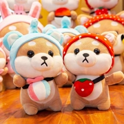 Dễ thương biến Shiba Inu con chó đồ chơi búp bê sang trọng búp bê cô gái quà tặng sinh nhật husky búp bê Hàn Quốc - Đồ chơi mềm