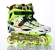 Bruce T8 Roller Skating Shoes (белый зеленый)