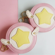 Mania Magic Sakura Girl Coin Purse Phim hoạt hình Nhật Bản Sinh viên dễ thương Nhỏ Bộ lưu trữ thẻ tươi Hoạt hình