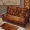 Sofa gỗ đệm đệm xốp dày sang trọng với tựa lưng trượt băng ghế đệm gỗ đỏ sofa mùa đông