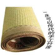 Handmade tre nước mat tre dệt vintage mat 1.8 tuổi 篾 舒 席 席 tinh khiết đầu màu xanh lá cây tre mat mat cũ