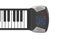 Электронное пианино, профессиональная портативная складная клавиатура для начинающих, 88 клавиш, увеличенная толщина