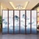 Hiện đại đơn giản của Trung Quốc vách ngăn gỗ rắn phòng khách khách sạn văn phòng gấp kinh tế lối vào màn hình gấp di động