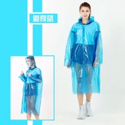 2 3 lụa với dây thun + quần mưa phù hợp với quần lửng để tăng độ mỏng cho du lịch dùng một lần áo mưa cho người lớn