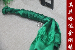[藏式哈达金刚结车挂五彩哈达金刚结平安吉祥挂饰车挂佛教用品门挂]