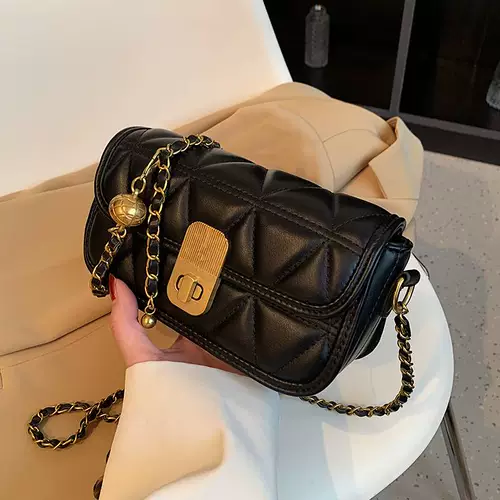 Сумка через плечо на одно плечо, модная универсальная цепь, коллекция 2023, изысканный стиль