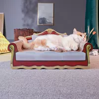 Кошка Гуфеи Стул Кот захватывает игрушечную кошку Уэст -Колог Артефакт Большой диван модель