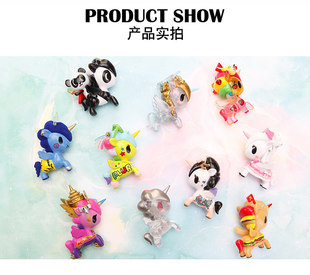 «[Genuine Spot] Tokidoki Unicorn Family 7th Generation Box Hand -Office Anime Swing Birthday Gifts»
