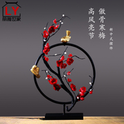 Trung Quốc mới phòng trà hoa và chim Zen đồ trang trí may mắn phòng khách nhà tủ TV tủ rượu trang trí mềm hiên đồ nội thất