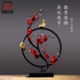 Trung Quốc mới phòng trà hoa và chim Zen đồ trang trí may mắn phòng khách nhà tủ TV tủ rượu trang trí mềm hiên đồ nội thất trang trí nhà ngày tết