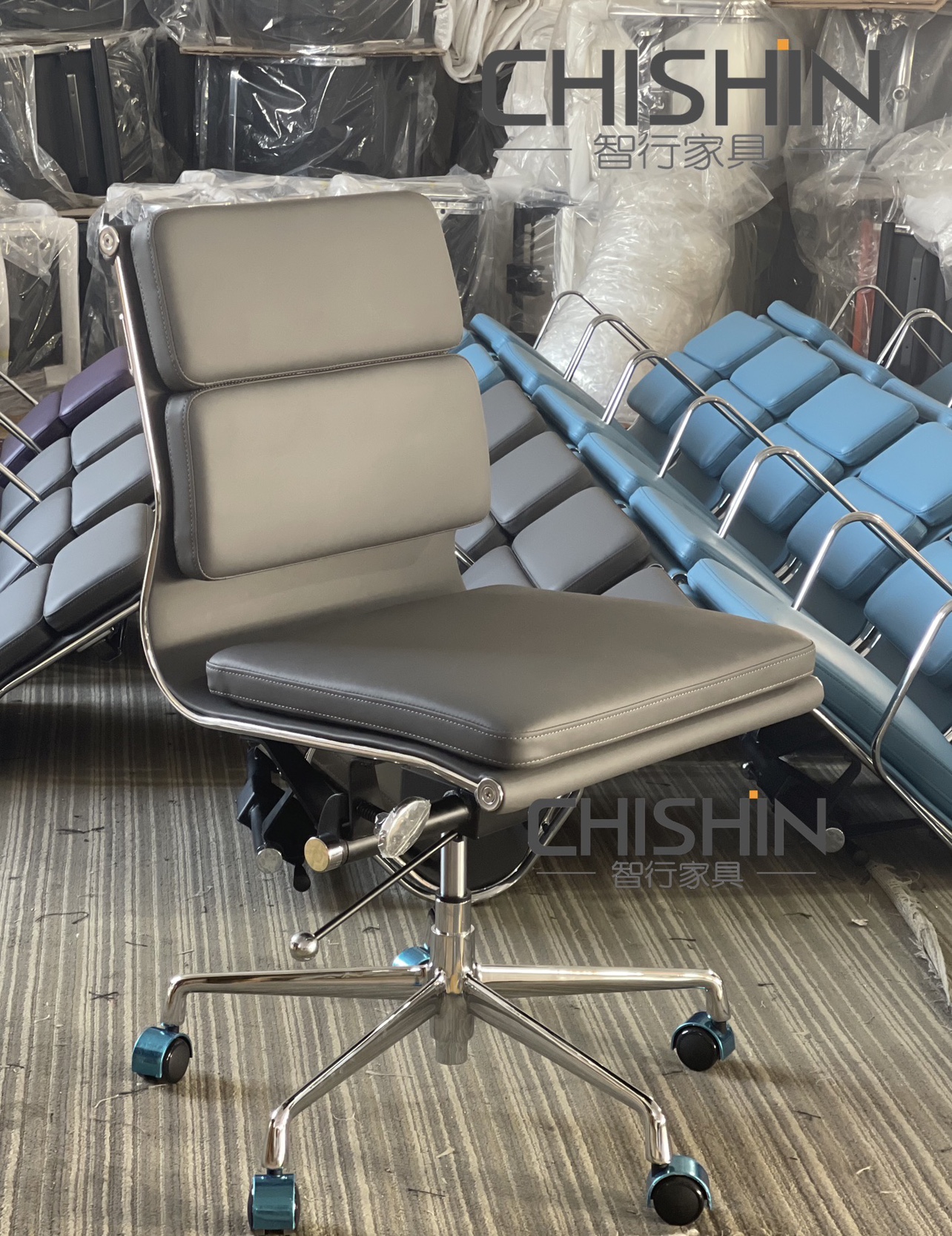 Customized model without armrests, color remarks