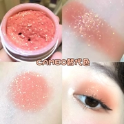 Super soda màu cam lấp lánh lấp lánh long lanh sequin nước mắt thẻ nhạc bong bóng cameo thay thế phấn mắt ướt và khô - Bóng mắt