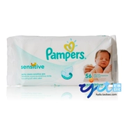 Pampers lau loạt da nhạy cảm 56 miếng nhập khẩu từ châu Âu