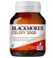 Spot Australia Blackmores Celry Secelery Seeds 3000 мг50 таблетки, чтобы облегчить стиль Tong