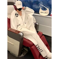 Белый высококачественный хлопковый комплект