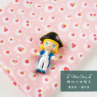 Милая розовая клубника, мультяшная хлопковая ткань, «сделай сам», сделано на заказ