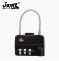 Garcus lock Lock Lock Lock Lock Lock Lock Steel -Taster -lock Customs Password Lock TSA320 Black Red