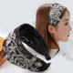 Hàn Quốc rộng vành tóc hoop tóc bao gồm tóc trắng rhinestone vải ngọt ngào Sen nữ khí chất kẹp tóc headband trang sức tóc phụ nữ - Phụ kiện tóc