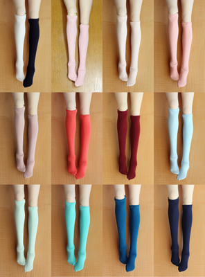taobao agent New Color [Flower Ling] BJD/DD socks 3 minutes, 4 cents 6 points, calf socks and knee socks Student socks to prevent staining