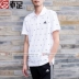 Adidas nam 2018 hè mới ve áo thể thao thoáng khí áo thun ngắn tay POLO CW3931 CX5010 - Áo polo thể thao polo áo Áo polo thể thao