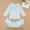 Giải phóng mặt bằng mã chính hãng 瑁 tình yêu trẻ em đồ lót cô gái phù hợp với quần áo mùa thu cotton Lycra cotton
