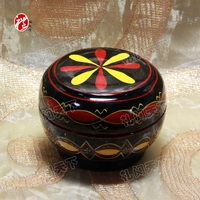 Liangshan Yi Lacquerware Jewelry Box национальный ремесленник Daliangshan Specialty Xichang Specialty Sichuan Specialty