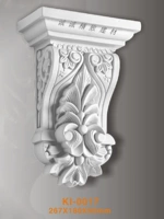 Подлинная специальная цена/европейская стиль украшения стены украшения материала PU Beam Beam Becon Head Pillar Столень не -гипсумной стены украшения GI017
