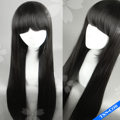 taobao agent TSN No. 2/ I want to tell you/ Jun に COS COS wigs of Black Marshnson 80cm 219
