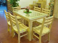 Quảng châu Hao Mufang nhà gỗ rắn gỗ thông bảng kính bảng nhà máy trực tiếp có thể được tùy chỉnh bàn học thông minh dergo