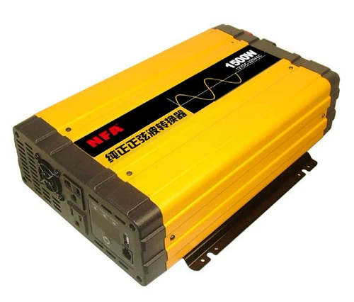 Новая лиса Pure Sine Wave Inverter 7555V-NFA 1500W24V до 220V [Открытие ваучера и отправка SF]