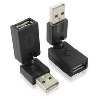 USB nam nữ bộ chuyển đổi USB nam nữ dòng mở rộng quay của dữ liệu máy tính để mở rộng khuỷu tay 2.0 - USB Aaccessories quạt tích điện mini cầm tay