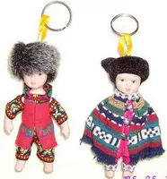 Этническая кукла из провинции Юньнань, брелок