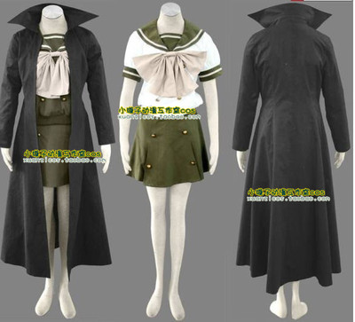 taobao agent Summer uniform, trench coat, cosplay