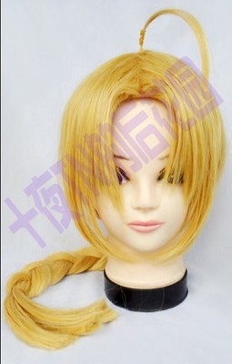 taobao agent Ten Night TN-Steel Alchemist Edward Mixed Gold High temperature cos wig