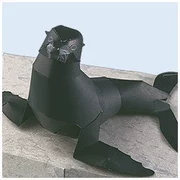 Hơn 68 Thế giới thủy cung Fur Seal Mô hình giấy 3D DIY với mô tả giấy không thành phẩm
