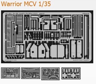 Eduard Niu Devil 1/35 35495 British Warrior MCV with Edme