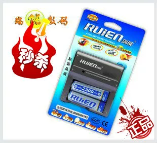 Оригинальный аутентичный Spike Ruineng 2 Channel Charger*2 Раздел 2300MA 5 Перезаряжаемый набор аккумуляторов