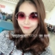 Net red street shot kính mát nữ 2018 mới của Hàn Quốc phiên bản của thủy triều cận thị bảo vệ UV kem chống nắng sunglasses với độ gọng kính cận nữ đẹp Kính râm