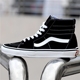 Vans sk8-hi cao để giúp người mẫu cổ điển màu đen và trắng lông nam và giày vải thông thường giày skate VN0D5IB8C giày lười thể thao nam Dép / giày thường