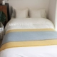 chân nordic của lá cờ giường ngủ chăn được trang trí mô hình chăn mền phòng khách sạn sofa giải trí chăn vàng Merbau miễn phí vận chuyển - Ném / Chăn chăn lông cừu nanjiren Ném / Chăn