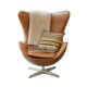 Bắc âu thiết kế EggChair trứng ghế phòng chờ ghế thời trang sáng tạo đồ nội thất da đơn giản ghế vỏ trứng ghế Đồ nội thất thiết kế