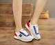 Low-top sneakers phụ nữ Hàn Quốc của net giày 2018 mùa hè giày của phụ nữ trẻ em lớn junior học sinh trung học dày đế giày phẳng